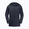 Jack Wolfskin férfi esőkabát Fernblick 2L éjszakai kék 7