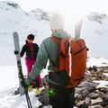 Jack Wolfskin Alpspitze 25 l síelhető hátizsák sötét bordó színben 7