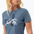női trekking póló Jack Wolfskin Vonnan S/S Graphic elemental blue 3
