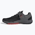 Férfi MTB kerékpáros cipő adidas FIVE TEN Trailcross Clip A mag fekete/szürke három/piros 4