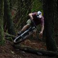 Férfi MTB kerékpáros cipő adidas FIVE TEN Trailcross Clip A mag fekete/szürke három/piros 16