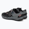 Férfi MTB kerékpáros cipő adidas FIVE TEN Trailcross Clip A mag fekete/szürke három/piros 5