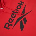 Férfi Reebok Identity Big Logo Fleece kapucnis pulóver vörös/fekete 3