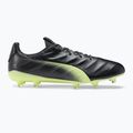 PUMA King Platinum 21 FG/AG férfi futballcipő fekete-zöld 106478 05 2