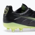 PUMA King Platinum 21 FG/AG férfi futballcipő fekete-zöld 106478 05 8