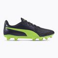 PUMA King Hero 21 FG férfi futballcipő fekete-zöld 106554 05 2