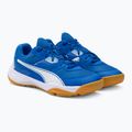 PUMA Solarflash Jr II kék-fehér gyermek röplabda cipő 10688303 4