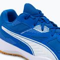 PUMA Solarflash Jr II kék-fehér gyermek röplabda cipő 10688303 9