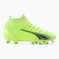 PUMA Ultra Pro FG/AG Jr gyermek futballcipő zöld 106918 01 2