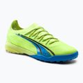 Férfi PUMA Ultra Ultimate Cage labdarúgócipő zöld 106893 01