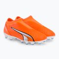 PUMA Ultra Match Ll FG/AG gyermek focicipő narancssárga 107229 01 4