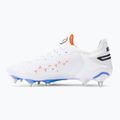 PUMA King Ultimate MXSG férfi futballcipő puma fehér/puma fekete/kék csillogás/ultranarancs 10