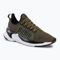 Férfi edzőcipők PUMA Softride Premier Slip On Tiger Camo zöld 378028 03