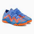 PUMA Future Match TT+Mid JR gyermek focicipő kék/narancs 107197 01 4