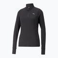Női futó pulóver PUMA Run Favorite 1/4 Zip puma fekete