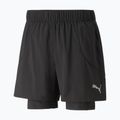 Férfi PUMA Run 2In1 5" futónadrág fekete 523277 01