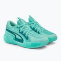 Férfi kosárlabda cipő PUMA Court Rider elektromos borsmenta/zöld lagúna 4