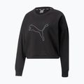 Női tréning pulóver PUMA Nova Shine Pull Over fekete 523085 01