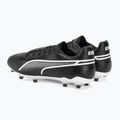 Férfi futballcipő PUMA King Pro FG/AG puma fekete/puma fehér 3