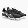 Férfi futballcipő PUMA King Pro MXSG puma fekete/puma fehér 4