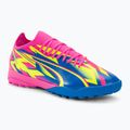 PUMA Ultra Match Energy TT férfi futballcipő világító rózsaszín/sárga riasztás/ultrakék