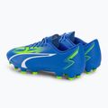 Férfi futballcipő PUMA Ultra Play FG/AG ultra kék/puma fehér/pro zöld 3