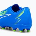 Férfi futballcipő PUMA Ultra Play FG/AG ultra kék/puma fehér/pro zöld 10