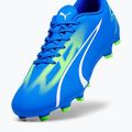 Férfi futballcipő PUMA Ultra Play FG/AG ultra kék/puma fehér/pro zöld 12