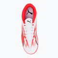 PUMA Ultra Play IT Jr gyermek futballcipő puma fehér/puma fekete/tűz orchidea 6