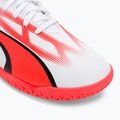 PUMA Ultra Play IT Jr gyermek futballcipő puma fehér/puma fekete/tűz orchidea 7