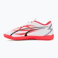 PUMA Ultra Play IT Jr gyermek futballcipő puma fehér/puma fekete/tűz orchidea 10
