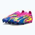 Férfi futballcipő PUMA Ultra Ultimate Energy FG/AG világító rózsaszín/ultrakék/sárga riasztás 13