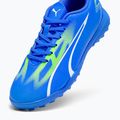 PUMA Ultra Play TT Jr gyermek focicipő ultra kék/puma fehér/pro zöld 12