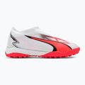 PUMA Ultra Match Ll TT + Mid Jr gyermek focicipő puma fehér/puma fekete/tűz orchidea 2