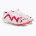 Férfi futballcipő PUMA Future Ultimate Low FG/AG puma fehér/puma fekete/tűz orchidea 4