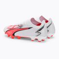 PUMA Ultra Match FG/AG férfi futballcipő puma fehér/puma fekete/tűz orchidea 3