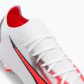 PUMA Ultra Match FG/AG férfi futballcipő puma fehér/puma fekete/tűz orchidea 8