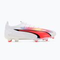 PUMA Ultra Ultimate FG/AG férfi futballcipő puma fehér/fekete/fekete/tűz orchidea 2