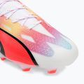 PUMA Ultra Ultimate FG/AG férfi futballcipő puma fehér/fekete/fekete/tűz orchidea 7