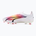 PUMA Ultra Ultimate FG/AG férfi futballcipő puma fehér/fekete/fekete/tűz orchidea 10