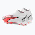 PUMA Ultra Match+ Ll FG/AG férfi futballcipő puma fehér/puma fekete/tűz orchidea 5