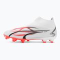 PUMA Ultra Match+ Ll FG/AG férfi futballcipő puma fehér/puma fekete/tűz orchidea 12