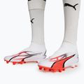 PUMA Ultra Match+ Ll FG/AG férfi futballcipő puma fehér/puma fekete/tűz orchidea 2