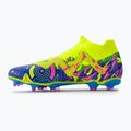 PUMA Future Match Energy FG/AG férfi futballcipő ultrakék/sárga riasztás/világító rózsaszín 10