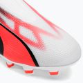 PUMA Ultra Match Ll FG/AG Jr gyermek focicipő puma fehér/puma fekete/tűz orchidea 7