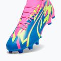 PUMA Ultra Match Energy FG/AG férfi futballcipő világító rózsaszín/sárga riasztás/ultrakék 15
