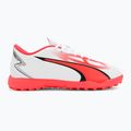 PUMA Ultra Play TT Jr gyermek futballcipő puma fehér/puma fekete/tűz orchidea 2