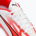 PUMA Ultra Play TT Jr gyermek futballcipő puma fehér/puma fekete/tűz orchidea 8