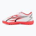 PUMA Ultra Play TT Jr gyermek futballcipő puma fehér/puma fekete/tűz orchidea 10