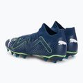 PUMA Future Match FG/AG férfi futballcipő perzsa kék/puma fehér/pro zöld 5